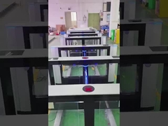 ISO 9001 Otomatik Alüminyum Alaşım Süreci Swing Gate Turntile RFID Güvenlik Gaternstile
