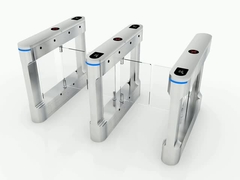 Slim Swing Gate Turnstile Erişim Yönetimi Yüz Tanıma ile Otomatik Swing Gates