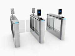 Yüz Okuyucu Swing Turnstile Yol Erişim Kontrolü Elektronik Engelleme Kapıları CE onaylı