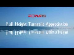 Yüz Tanıma Tam Yüksek Turnike Güvenliği Yaya Döner Kapı Dış Mekan