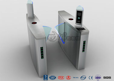 satın al Fingerprint Flap Barrier Turnstile Half Height Security 304 Stainless Steel online manufacture