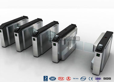 satın al Waist High Turnstile Security Systems , Biological Recognition Flap Barrier Gate online manufacture