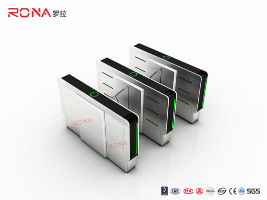 satın al Otomatik Yaya 304 Servo Motorlu Flap Bariyer Kapısı 900mm Genişlik online manufacture