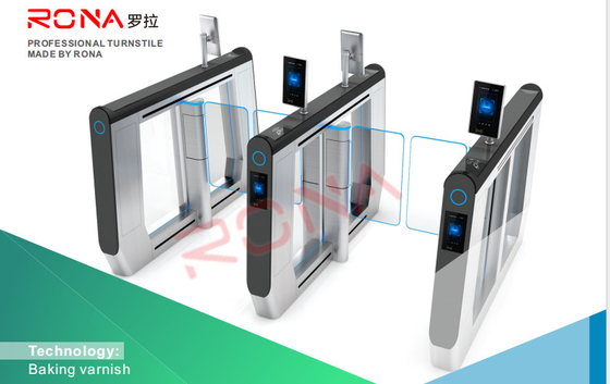 satın al Rfid Kart Okuyucu Parmak izi Hız Kapısı Çevirme Çelik Ofis Binası için Paslanmaz Çelik online manufacture