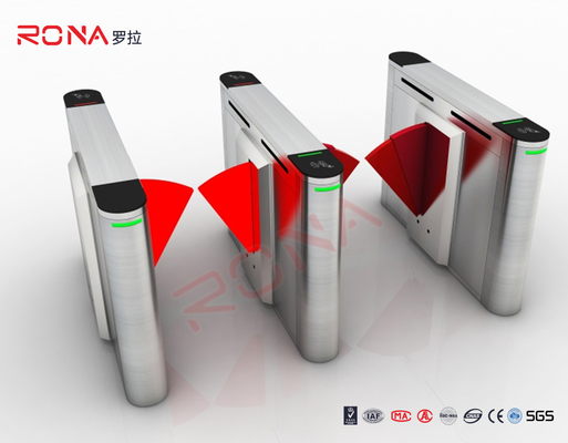 satın al Güvenlik LED Yönlendirici Flap Barrier CE Onaylı Ofis Binası için Dönüştürücü online manufacture