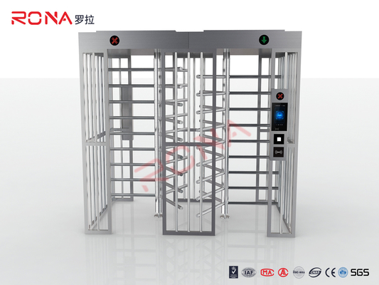 satın al Paslanmaz çelik tam yüksekliğe dönüştürücü RFID kart okuyucu parmak izi çift kanallı online manufacture