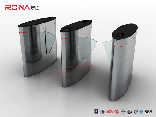 satın al Güvenlik Flap Barrier Kapı Ofis Binası Turnstile Barrier Kapı Otomatik Yarım Yükseklik Turnstile online manufacture