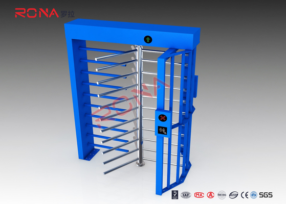 satın al Full Height Turnstile RFID Card Reader Fingerprint Stainless Steel Turnstiles Secure Turn Style Gate online manufacture