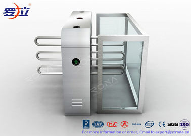 satın al Pedestrian Swing Barrier Waist Height Turnstiles Entrance Security For Shopping Mall online manufacture
