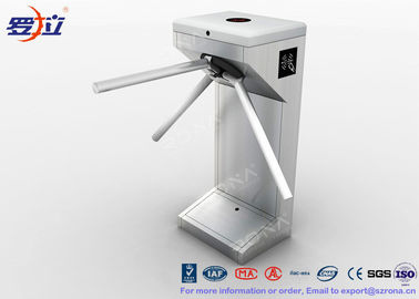satın al Stainless Steel Bi - Directional Turnstile Security Gates With Fingerprint Ticketing System online manufacture