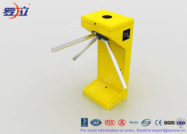 satın al Full Height Entrance Mechanical Tripod Turnstile Gate Stainless Steel RFID Coin online manufacture