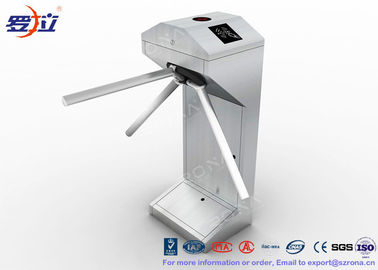 satın al 2016 Semi - Automatic Vertical Tripod Turnstile Gate / Turnstile Security Gates / Security Arm Barrier Tripod online manufacture