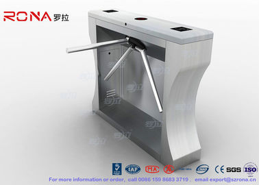 satın al 304 Stainless Steel Revolving Pedestrian Turnstile Gate 3 Arm Multi - Alarm online manufacture