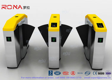 satın al Fingerprint Retractable Flap Wing Barrier Pedestrian Control Flap Barrier Speed Gate online manufacture