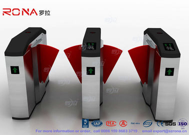 satın al Facial Reader Access Control Flap Barrier Gate Stainless Steel For Entrance online manufacture
