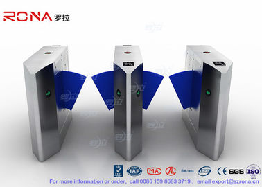 satın al ZK Access Optical Swing Gate Turnstile / Controlled Access Flap Berrier System online manufacture