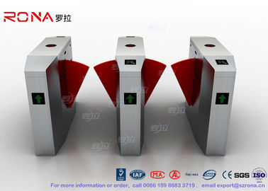 satın al 3 Lanes Swing Barrier Gate Card Collector For Biometric Access Control With Face Recognition System online manufacture