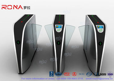satın al Optical Controlled Access Flap Turnstile Barrier Gate Standard Electric For Office online manufacture