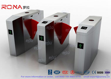 satın al Indoor / Outdoor Flap Waist Height Turnstile Flap Barrier Gate High Speed Using In China Bank online manufacture