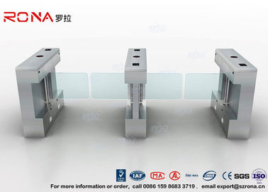 satın al Flap Turnstile With Secure Visitor Registration 600mm Passager / 900mm Wheelchair Lanes online manufacture