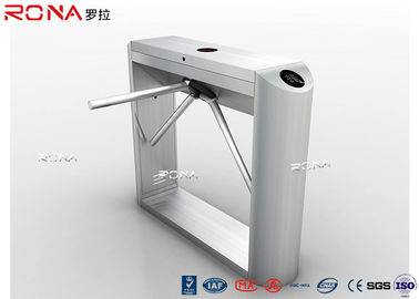 satın al Paslanmaz Çelik RFID Flap Bariyer Turnike, Seyirci Tripod Bariyer Kapısı online manufacture