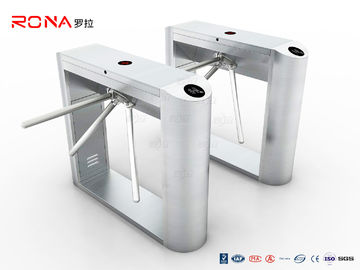 satın al Paslanmaz Çelik RFID Flap Bariyer Turnike Seyirci Tripod Bariyer Kapısı online manufacture