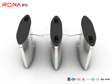 satın al DC24V 20W Flap Bariyer Turnike, Giriş Bariyer Kapısı Kart Okuyucu Biyometrik Sistem online manufacture
