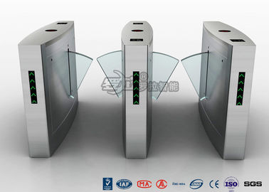 satın al Bilet Sistemi ile Bel Yüksekliği Turnike Erişim Kontrolü Otomatik Flap 12V DC online manufacture