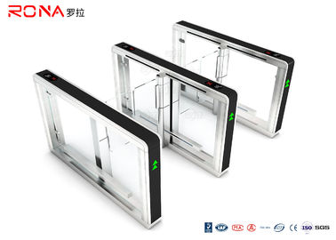 satın al RFID Kart Okuyuculu Paslanmaz Çelik Otomatik Hızlı Kapı Turnikesi online manufacture
