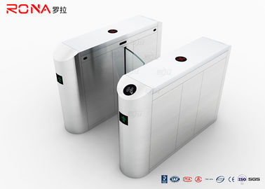 satın al Yaya Kontrol Flap Bariyer Turnike Kapısı 40 Kişi / Dakika 304 Paslanmaz Çelik online manufacture