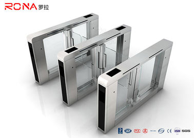 satın al RFID Kart Okuyucu ile Paslanmaz Çelik Geçiş Kontrol Turnike Kapısı DC Servo Motor online manufacture