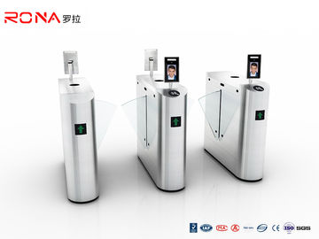 satın al Yüz Tanıma ile 12VDC SUS 304 Flap Bariyer Kapısı Turnike R485 R232 online manufacture
