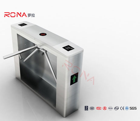 Bel Yüksek Tripod Turnstile Kapı Mekanizmi Akıllı Ticket Servisi ile Antirust