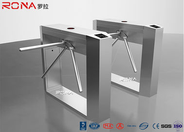 Yarım Yükseklik Tripod Turnike Kapısı Kapalı / Açık Otomatik RFID LED Ditector