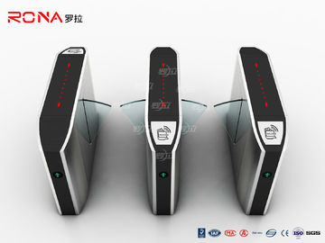 Akıllı Istasyonu Flap Bariyer Kapısı Turnike Erişim Kontrol Sistemi DC24V Fırça Motoru