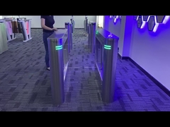 Yüksek Hızlı Kart Okuyucu Yaya Güvenlik Kapıları Erişim Kontrolü Akrilik Salıncak Kolu İle