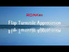 Turnike Flap Bariyer Kapısı Barkod Tarayıcı Elektronik 304 Paslanmaz Çelik Malzeme