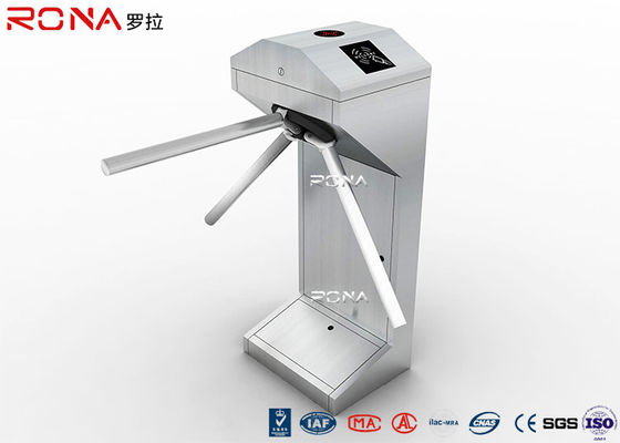 satın al 2016 Semi - Automatic Vertical Tripod Turnstile Gate / Turnstile Security Gates / Security Arm Barrier Tripod online manufacture