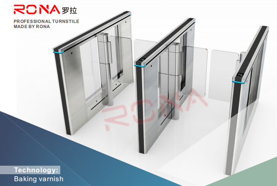 Alüminyum alaşım mekanizması ile akıllı otomatik salıncak bariyer kapısı