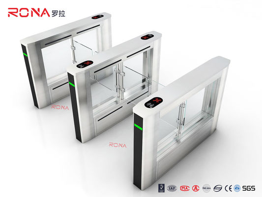 TCP / IP Güvenlik Elektro Kilitli Kapı Swing Yürüyüşçü Engelli Kapı Turnstyle Fastlane Cam
