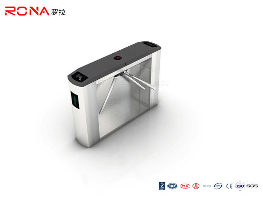 Parmak İzi Okuyuculu Köprü Tipi Yaya Güvenlik Sistemi RFID Tripod Turnikeler